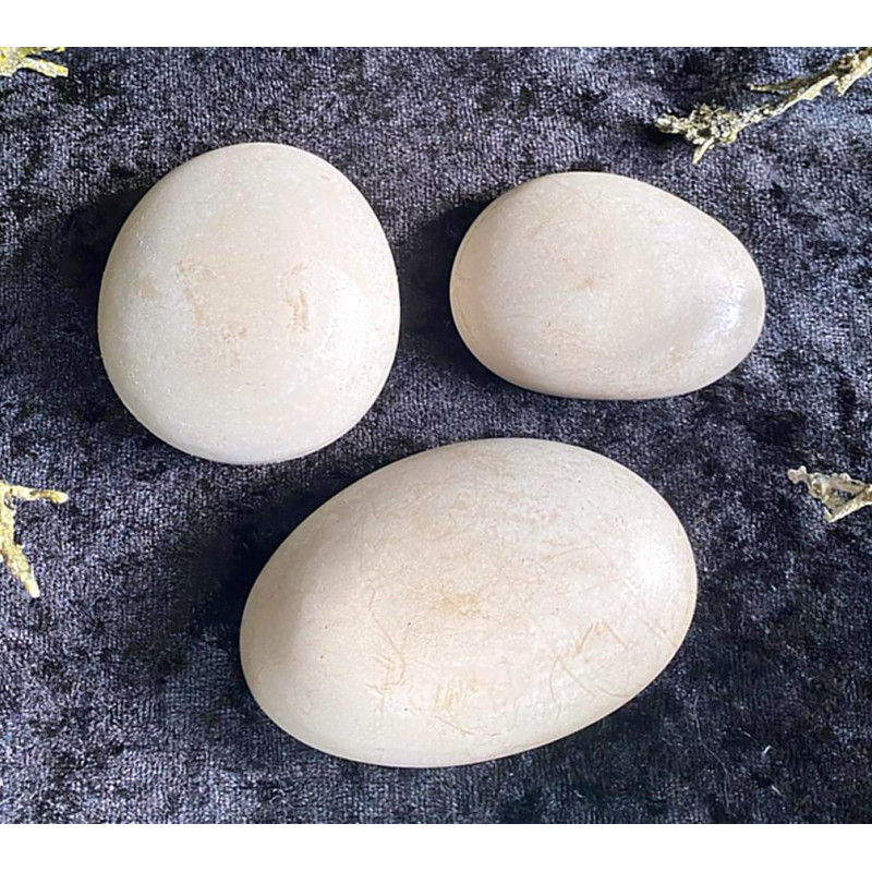 bemalbarer Stein oval, 3 verschiedene Größen bemalbarer Stein oval, 3 verschiedene Größen