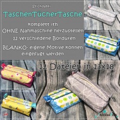 Stickdatei TaTüTa Taschentüchertasche ITH 13x18 blanko