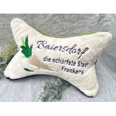 scharfes Leseknochen- Kissen