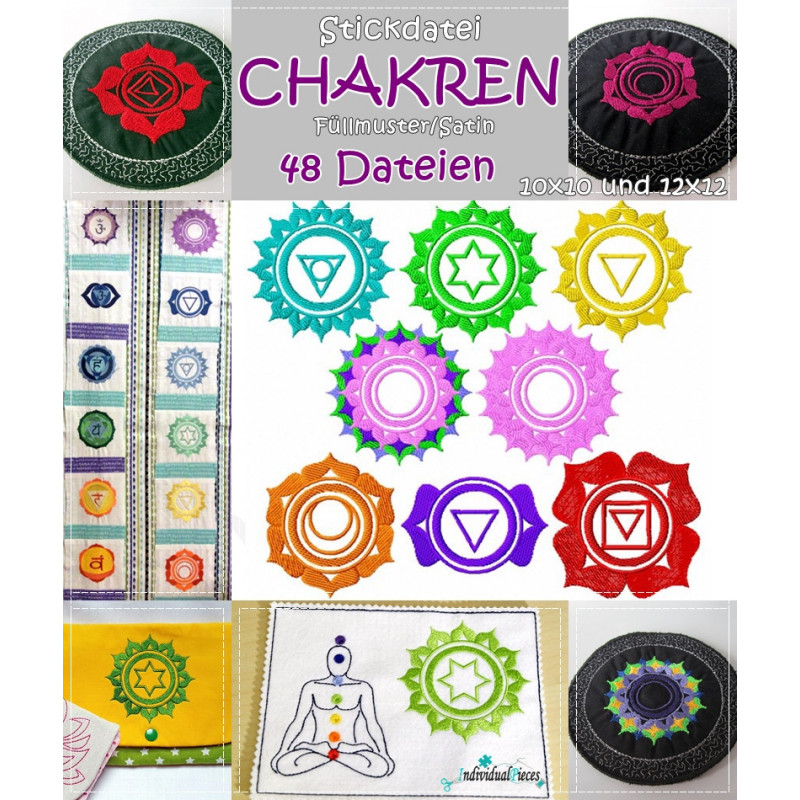 Esoteric- Chakren 10x10 und 12x12